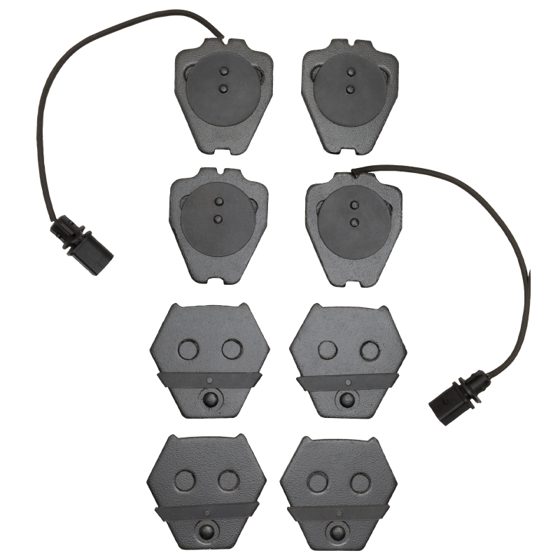 Volkswagen Passat Brake Pads - Front - R1 Concepts - Semi Met - `99-`05